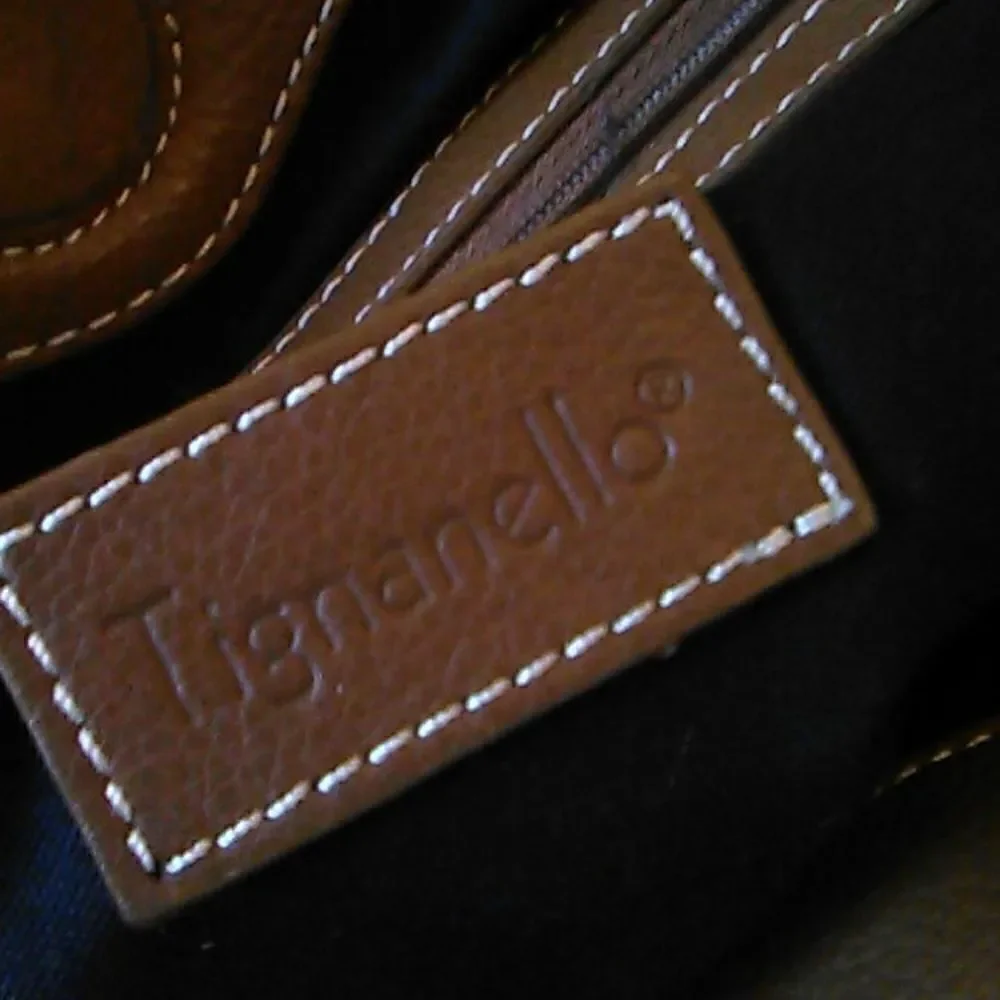 Tignanello Luggage Tan Satchel